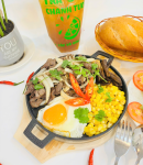 BÒ XÈO CHẢO NÓNG