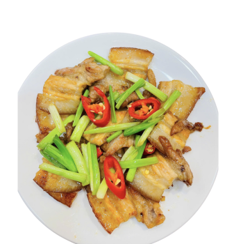 Ba chỉ rang cháy cạnh 